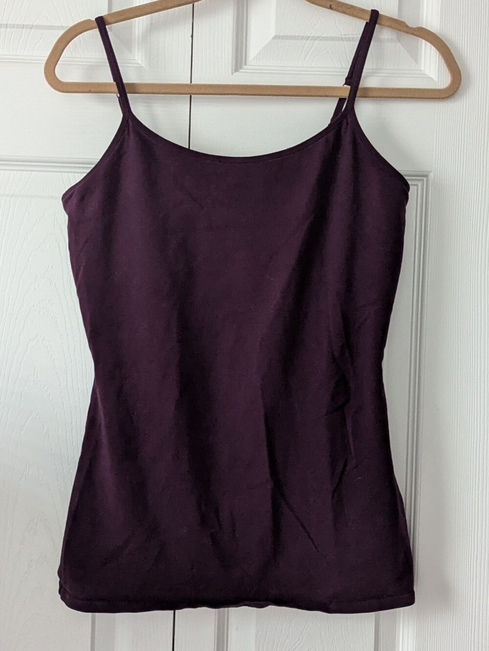 ~EXPRESS~ BEST LOVED PURPLE BRA SHELF STRETCHY CAMI TANK TOP